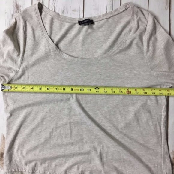 Lane Bryant Cream Tunic Top with Lace Detail 14/16 - Picture 6 of 8